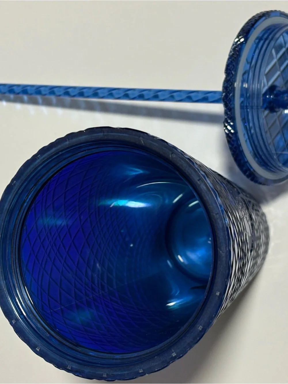 Starbucks cobalt blue